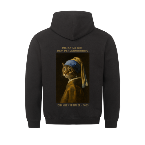 Die Katze mit dem Perlenohrring Hoodie