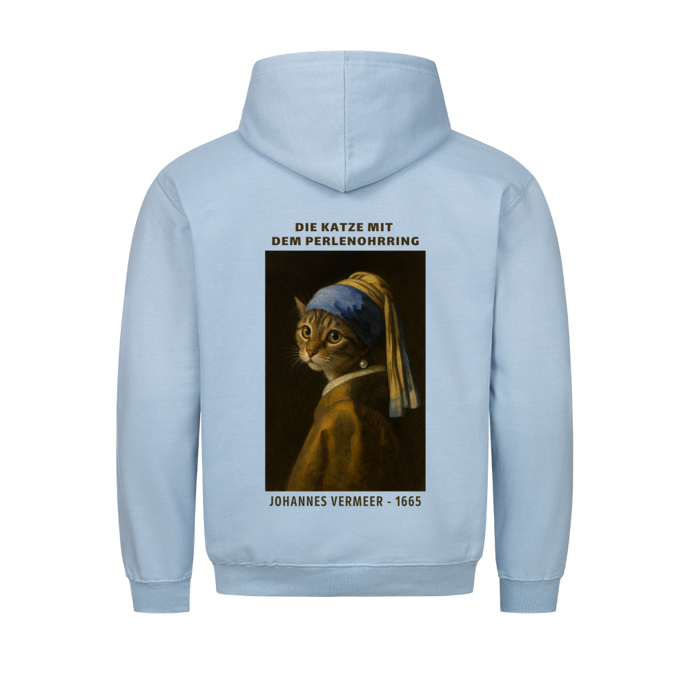 Die Katze mit dem Perlenohrring Hoodie