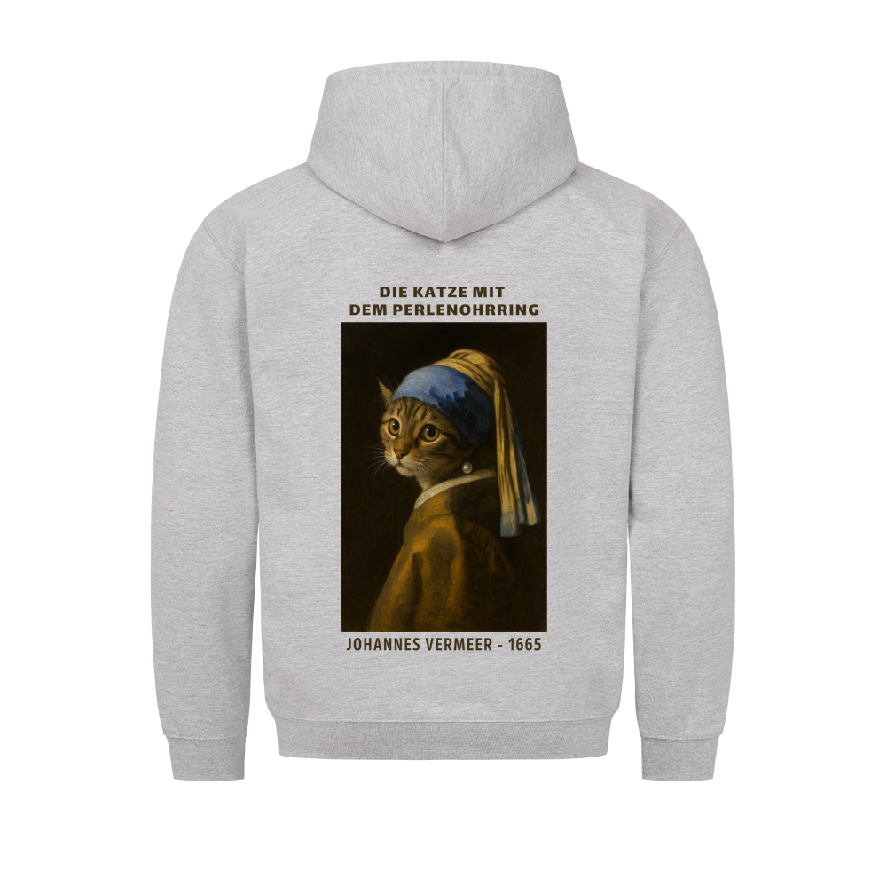 Die Katze mit dem Perlenohrring Hoodie