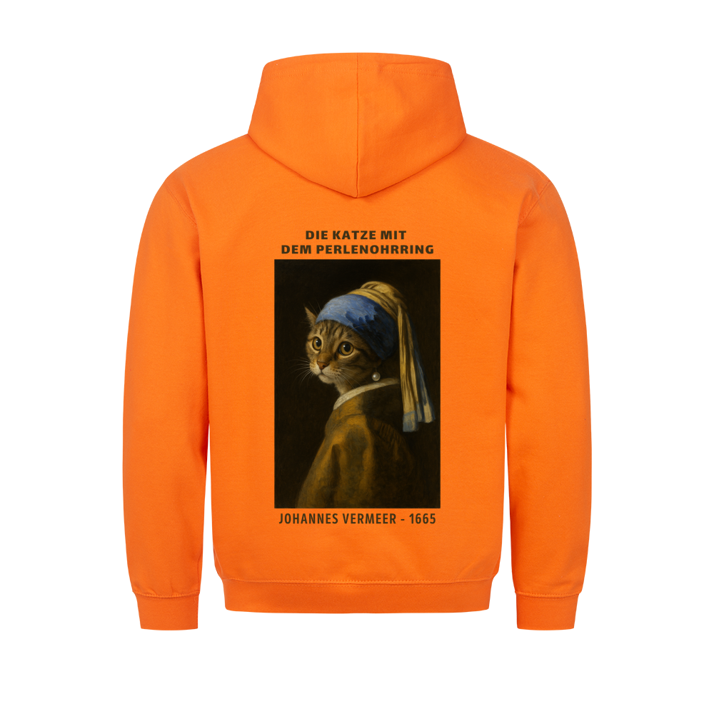Die Katze mit dem Perlenohrring Hoodie