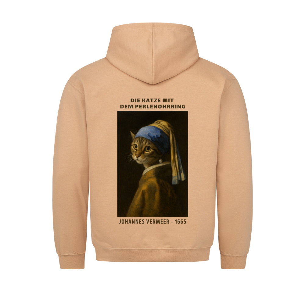 Die Katze mit dem Perlenohrring Hoodie