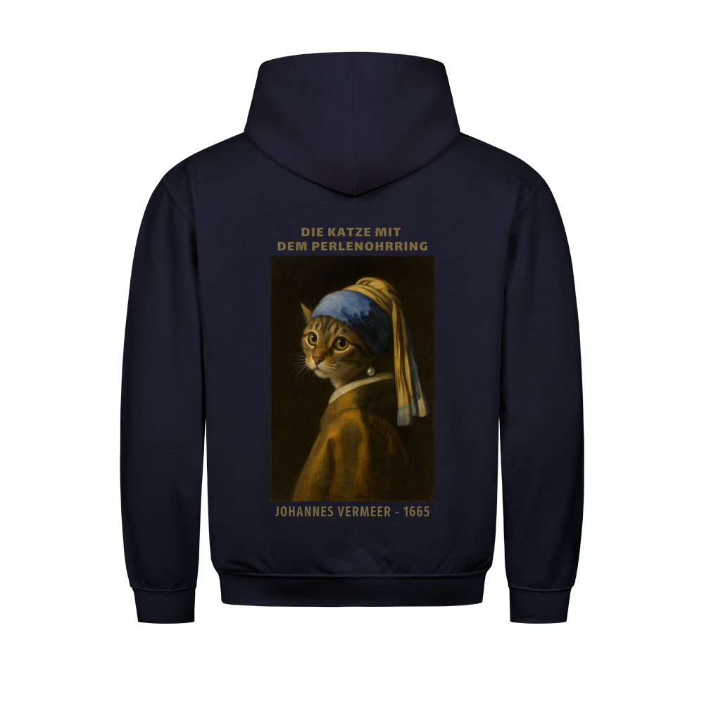 Die Katze mit dem Perlenohrring Hoodie
