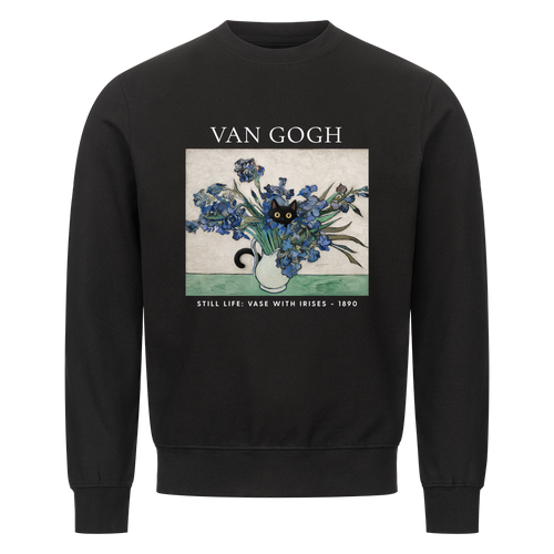 Vase With Irises Sweatshirt