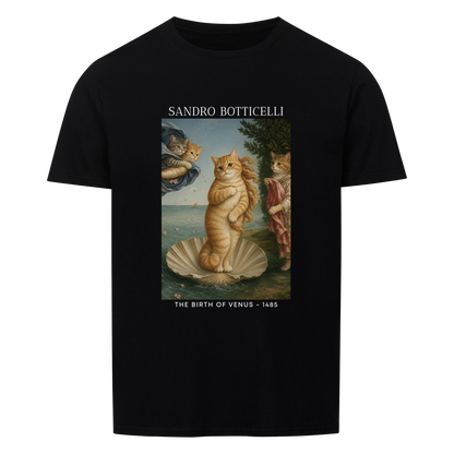 The Birth Of Venus Cat Basic Shirt Unisex