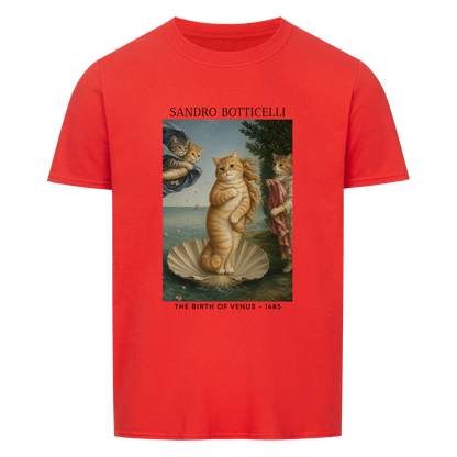 The Birth Of Venus Cat Basic Shirt Unisex