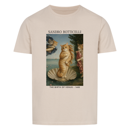 The Birth Of Venus Cat Basic Shirt Unisex