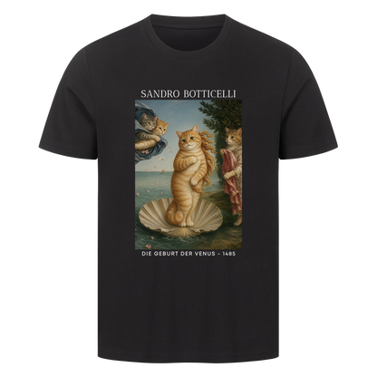 Die Geburt der Venus Katze T-Shirt