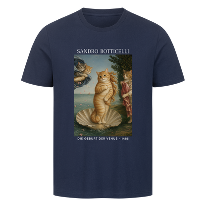 Die Geburt der Venus Katze T-Shirt
