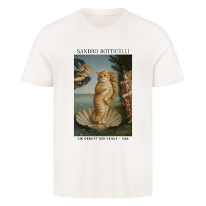 Die Geburt der Venus Katze T-Shirt