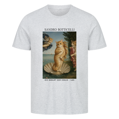 Die Geburt der Venus Katze T-Shirt