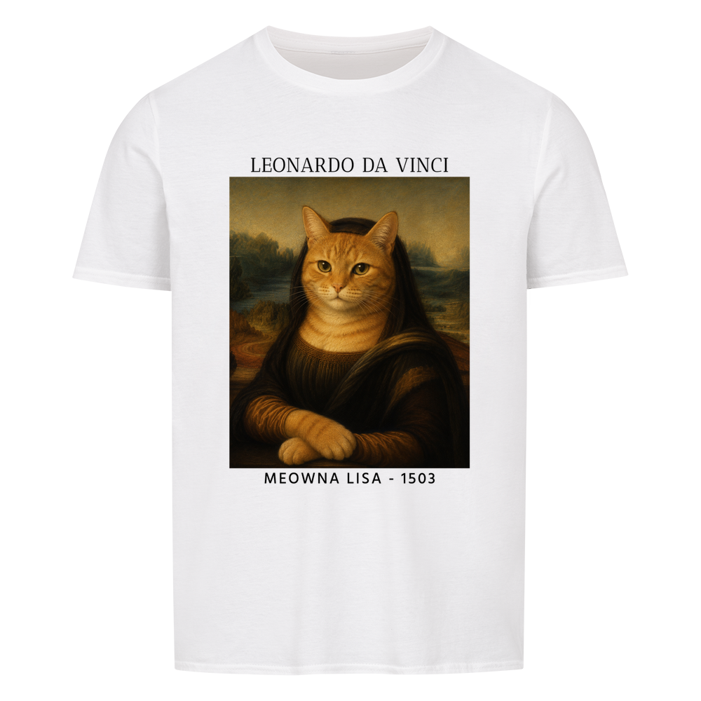 Meowna Lisa Basic Shirt Unisex
