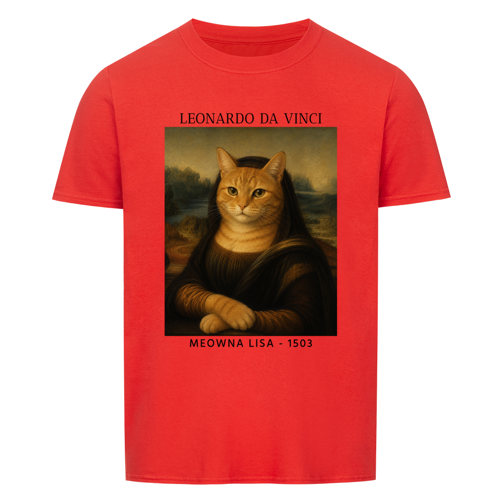 Meowna Lisa Basic Shirt Unisex