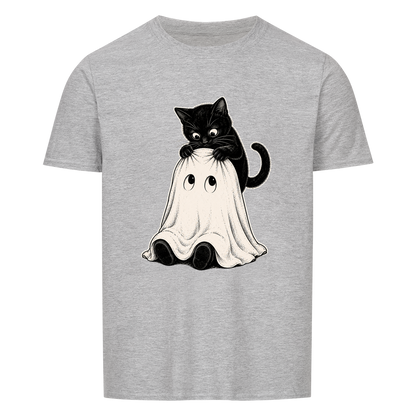 Curious Cat Ghost Basic Shirt Unisex