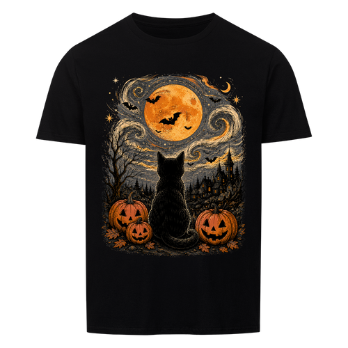 Starry Halloween Night Basic Shirt Unisex