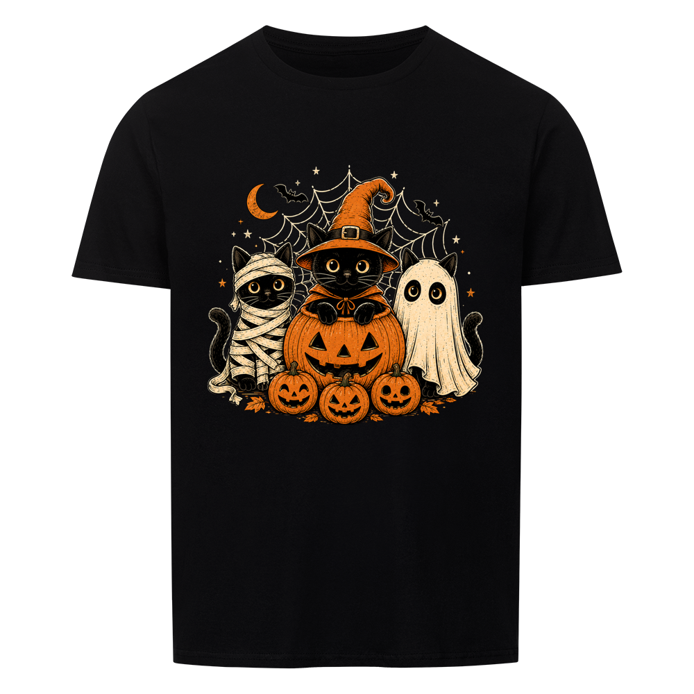 Halloween Cats Basic Shirt Unisex