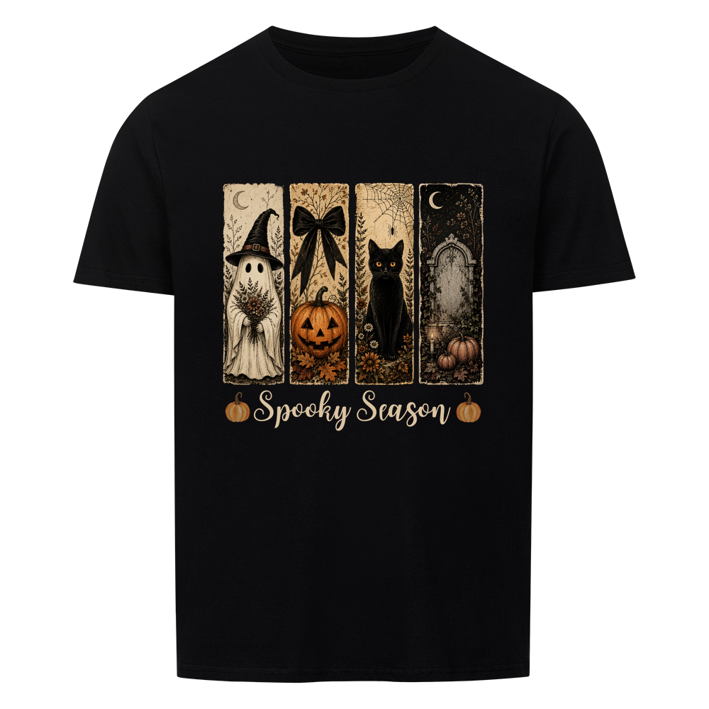 Vintage Halloween Panels Basic Shirt Unisex