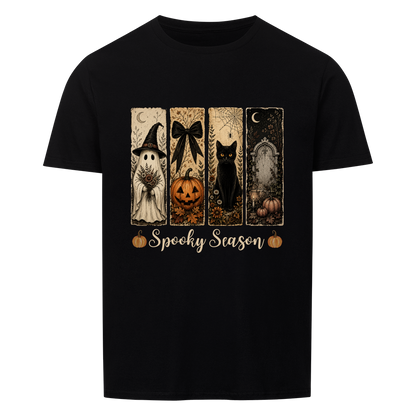 Vintage Halloween Panels Basic Shirt Unisex