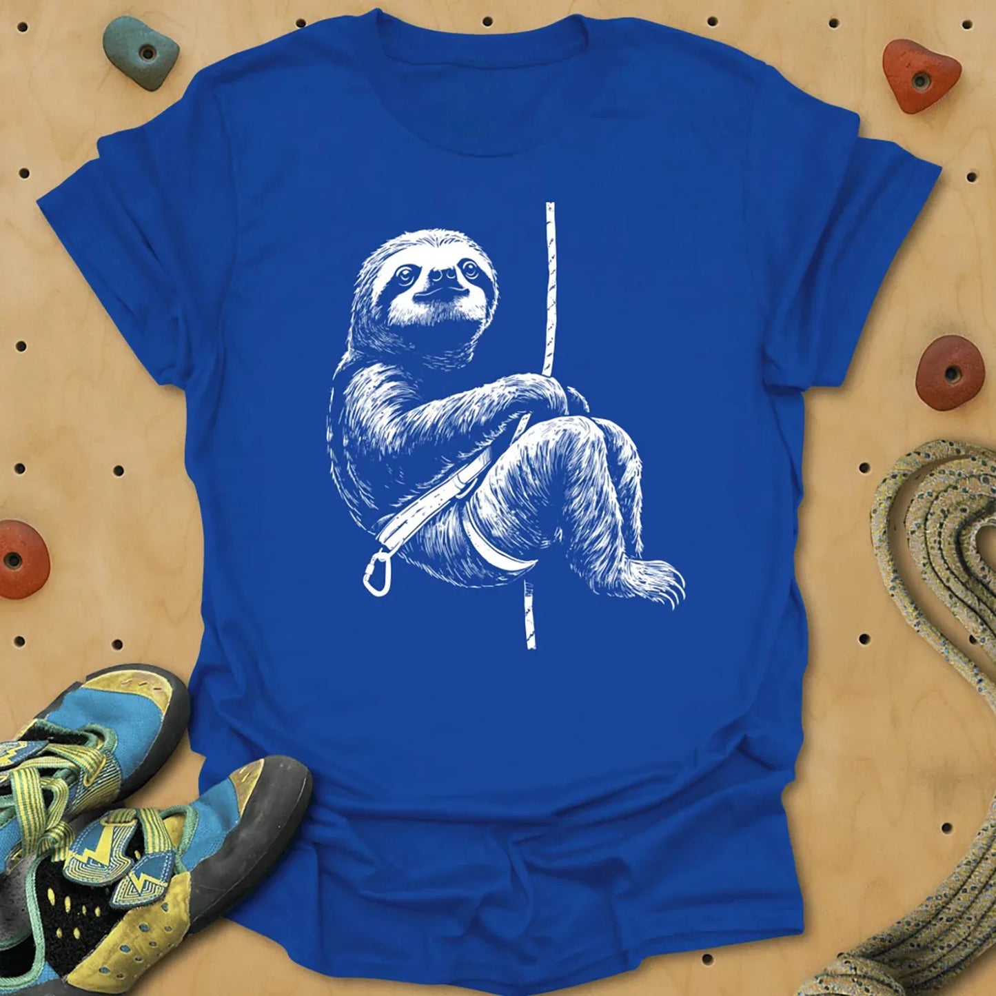 Sloth Climb Tee - Royal