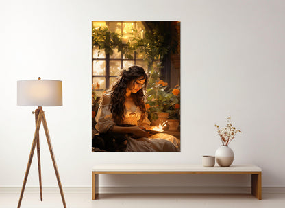 Hestia Canvas Print – Greek Mythology Art | Ready to Hang Gallery Wrapped Cotton Canvas
