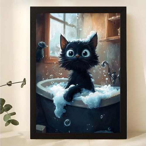 W311 Natural Wood Canvas – Abstract Art | Perfect for Living Room & Office