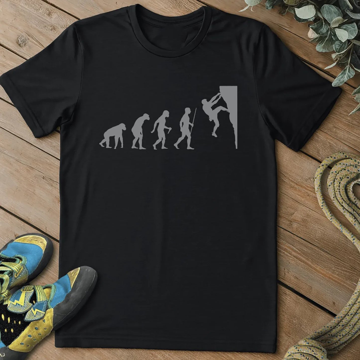 Evolution of a Climber Tee - Black
