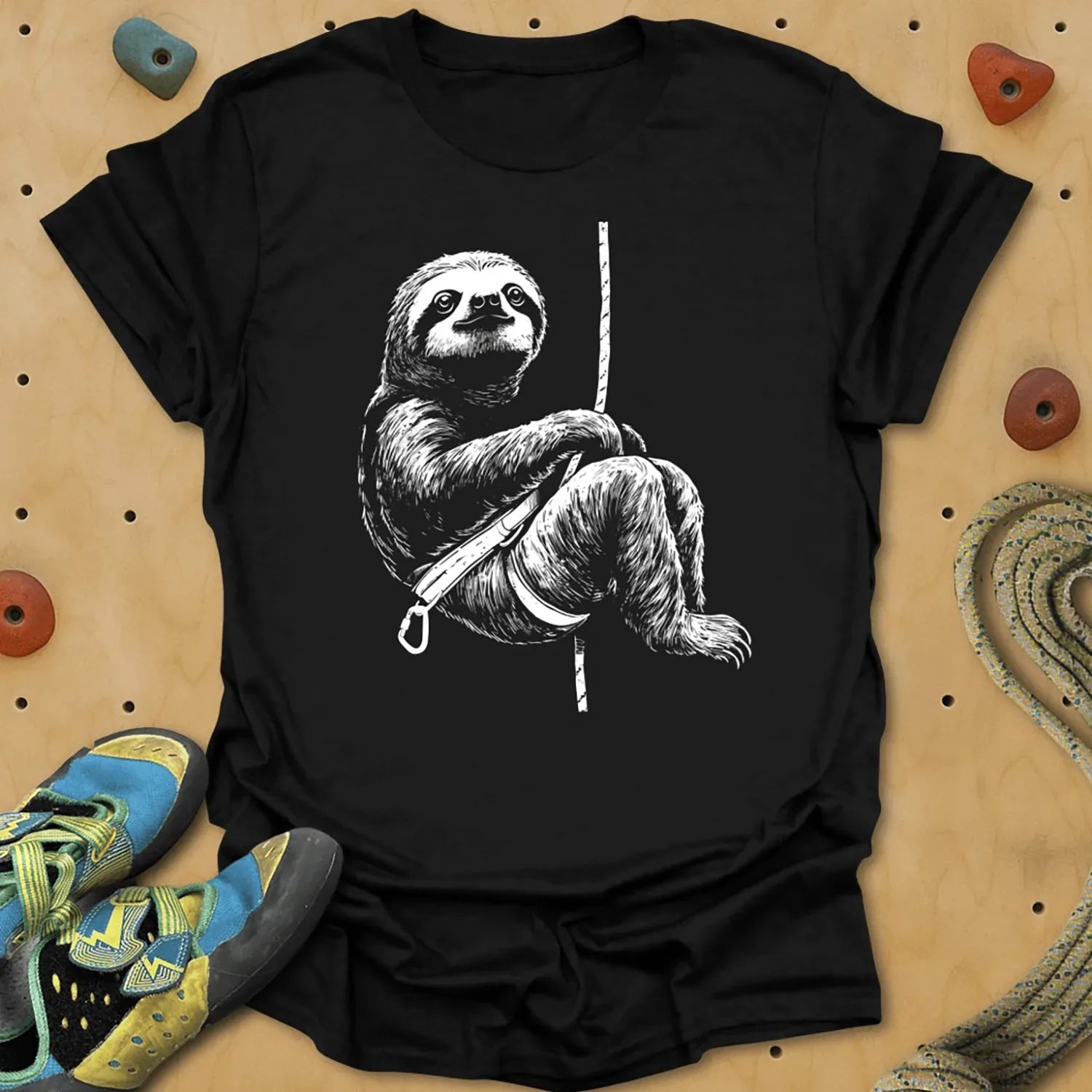 Sloth Climb Tee - Black