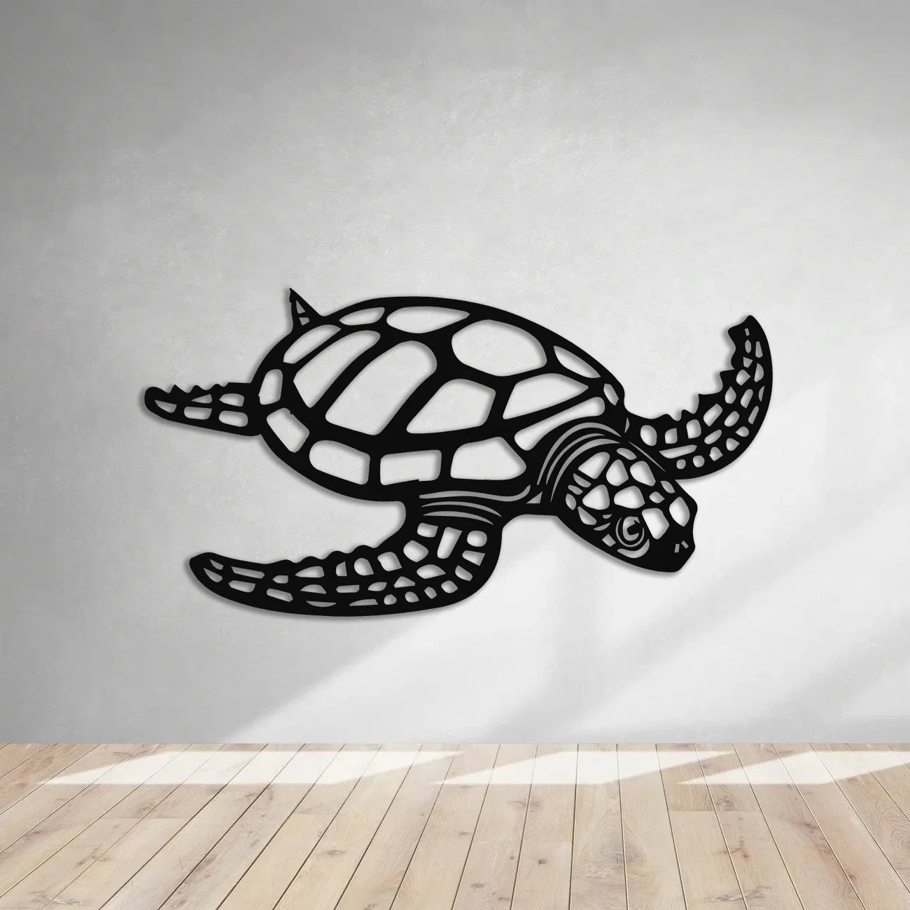 Metal Sea Turtle Ocean Decor Beach Decor Art Metal Wall Decor Metal Turtle Metal Sea Life Under The Seaturtle Decor - 12 inches - metal sign