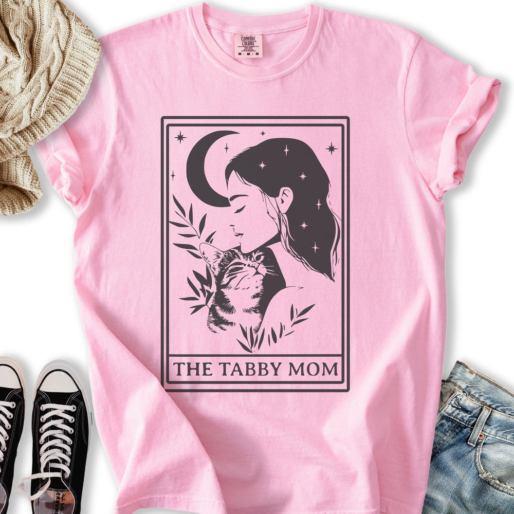 The Tabby Mom Tarot Relaxed Tee