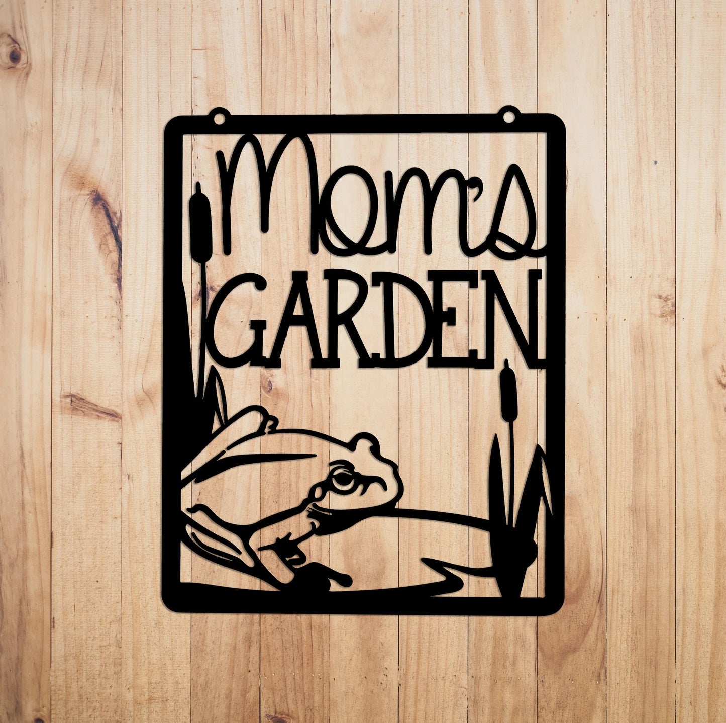 Mom's Garden Metal Sign Garden Decor Yard Art Mothers Day Metal Decor Garden Sign Garden Decoration Gift - metal sign