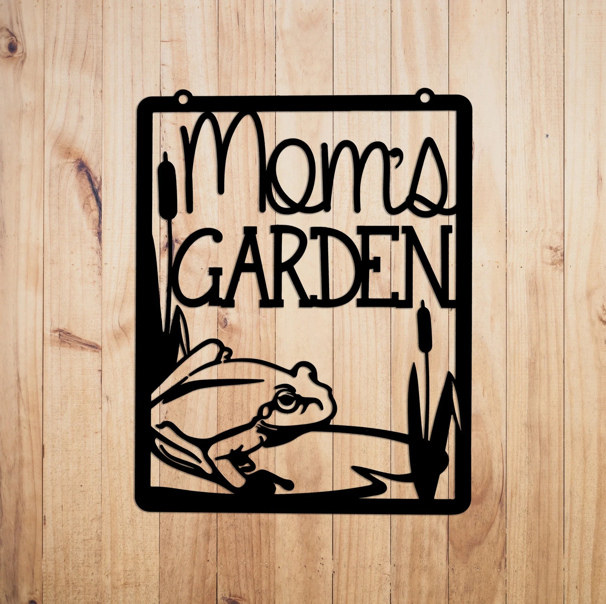 Mom's Garden Metal Sign Garden Decor Yard Art Mothers Day Metal Decor Garden Sign Garden Decoration Gift - metal sign