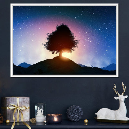 Spectacular Otherworldly Sunset Canvas Wall Art