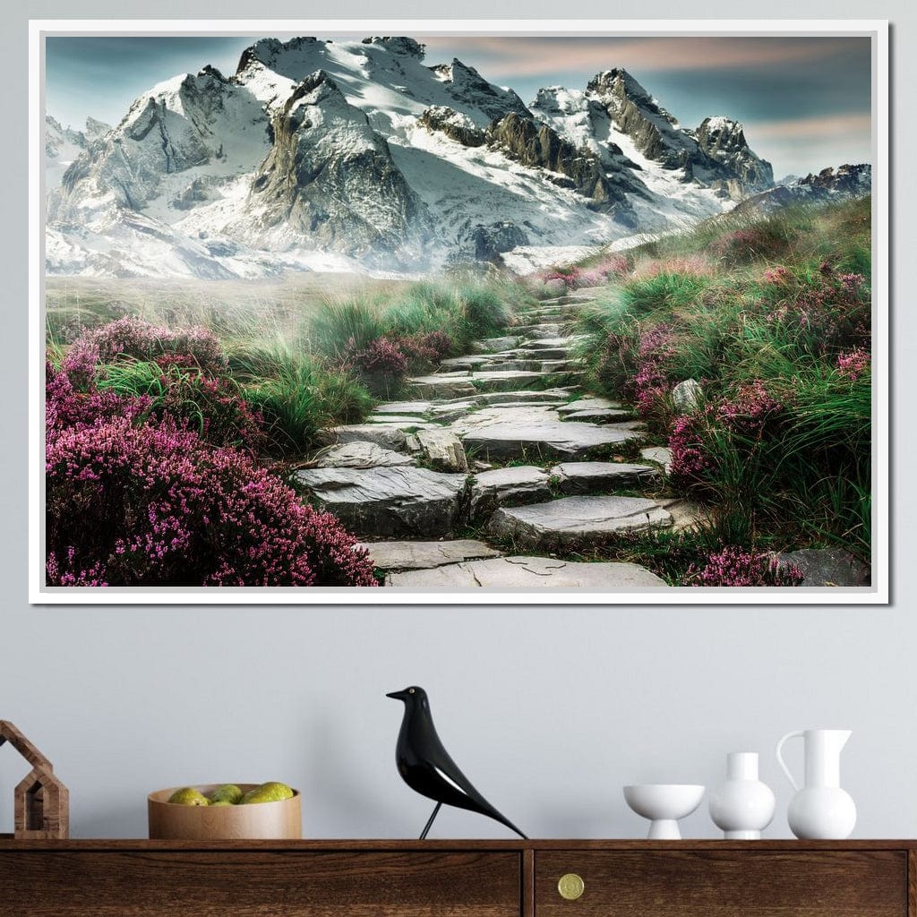 Cobble Road Canvas Wall Art