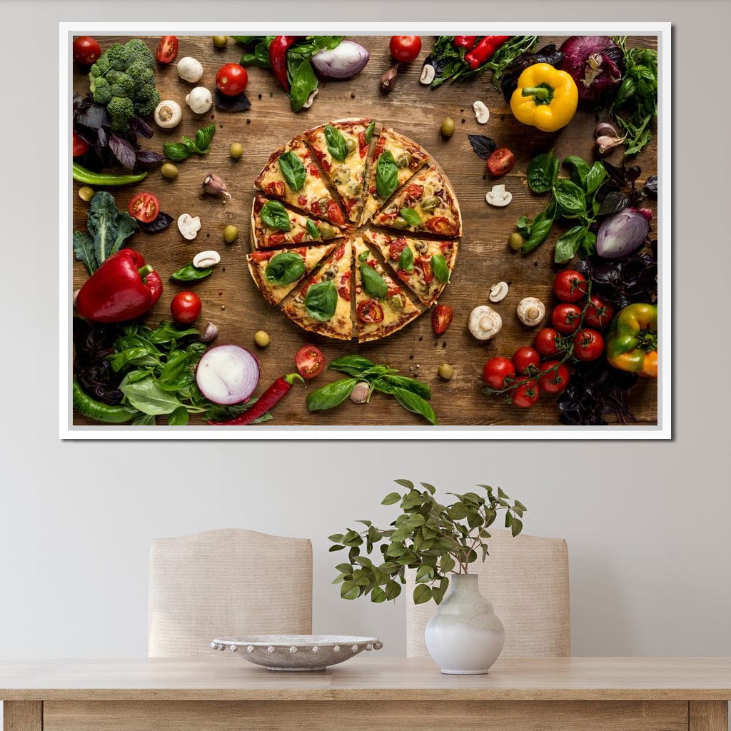 Pizza Night Canvas Wall Art