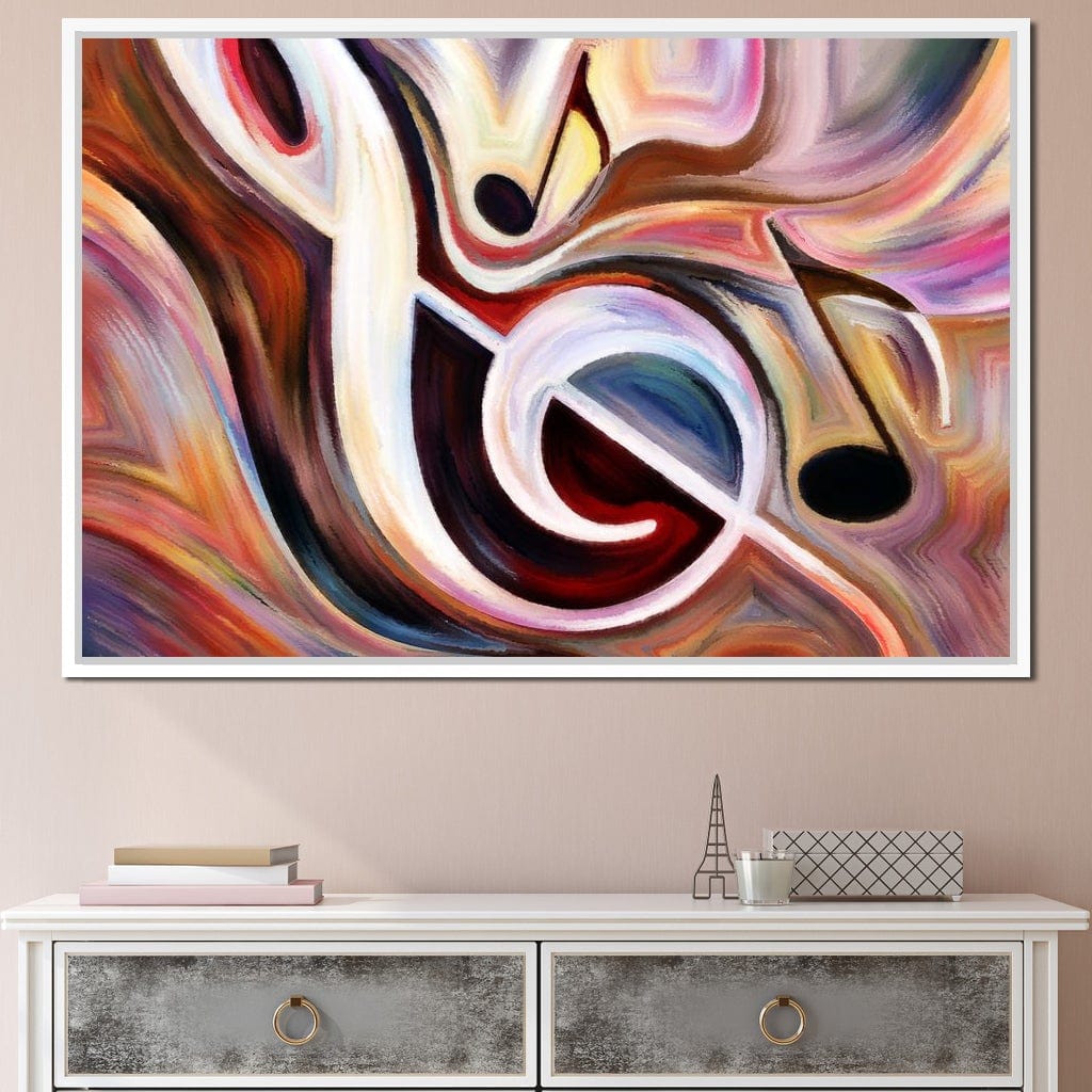 High Note Canvas Wall Art