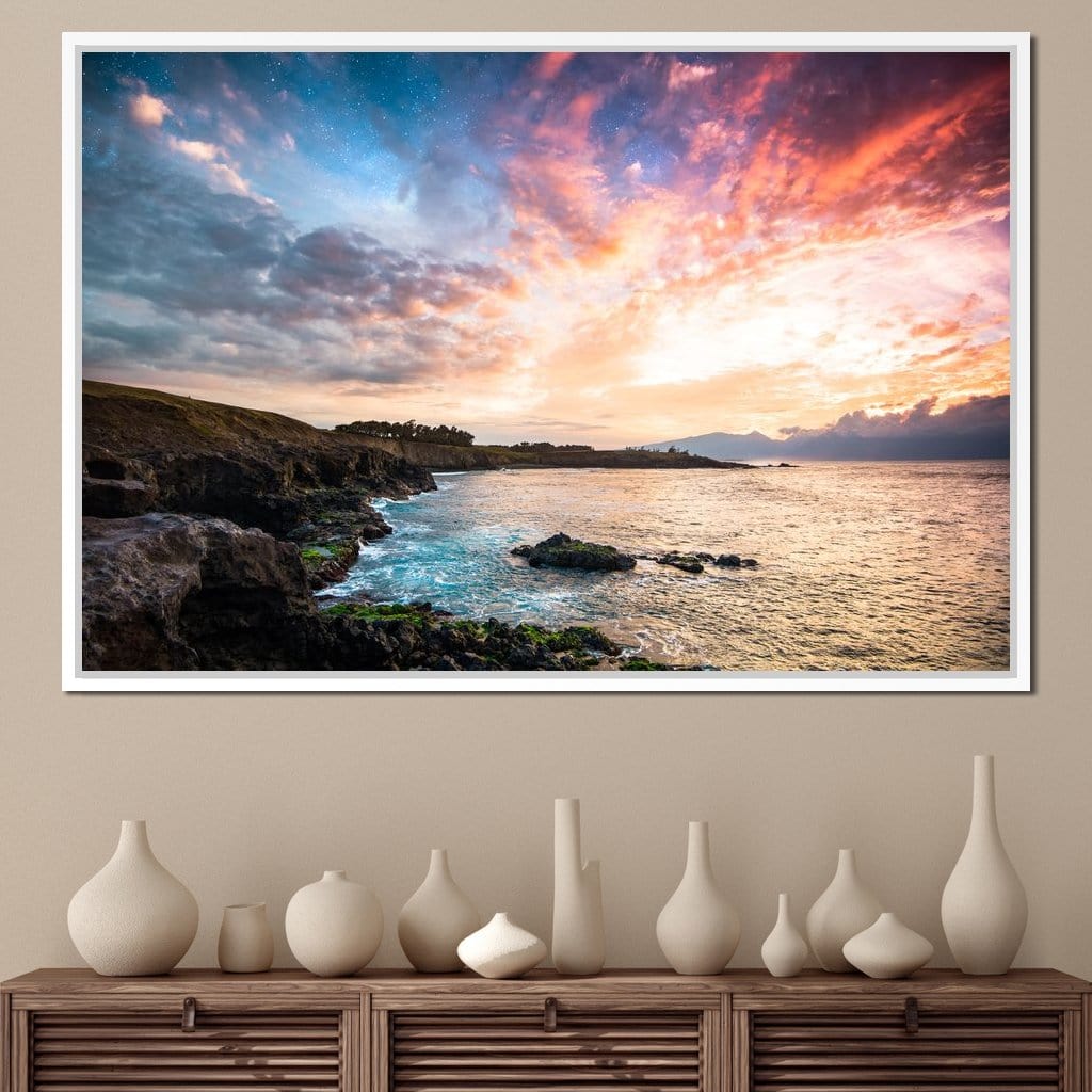 Night and Day Canvas Wall Art