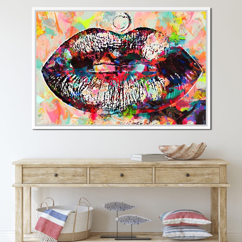 Kiss Pop Art 2 - Mateo Canvas Wall Art