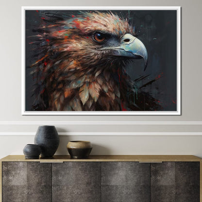Red-Tailed Hawk Canvas Wall Art
