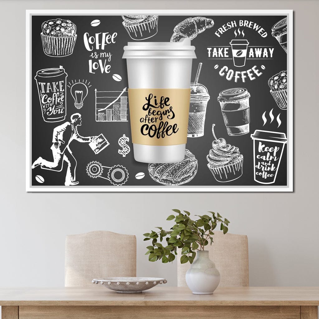 Essential Coffee Canvas Wall Art
