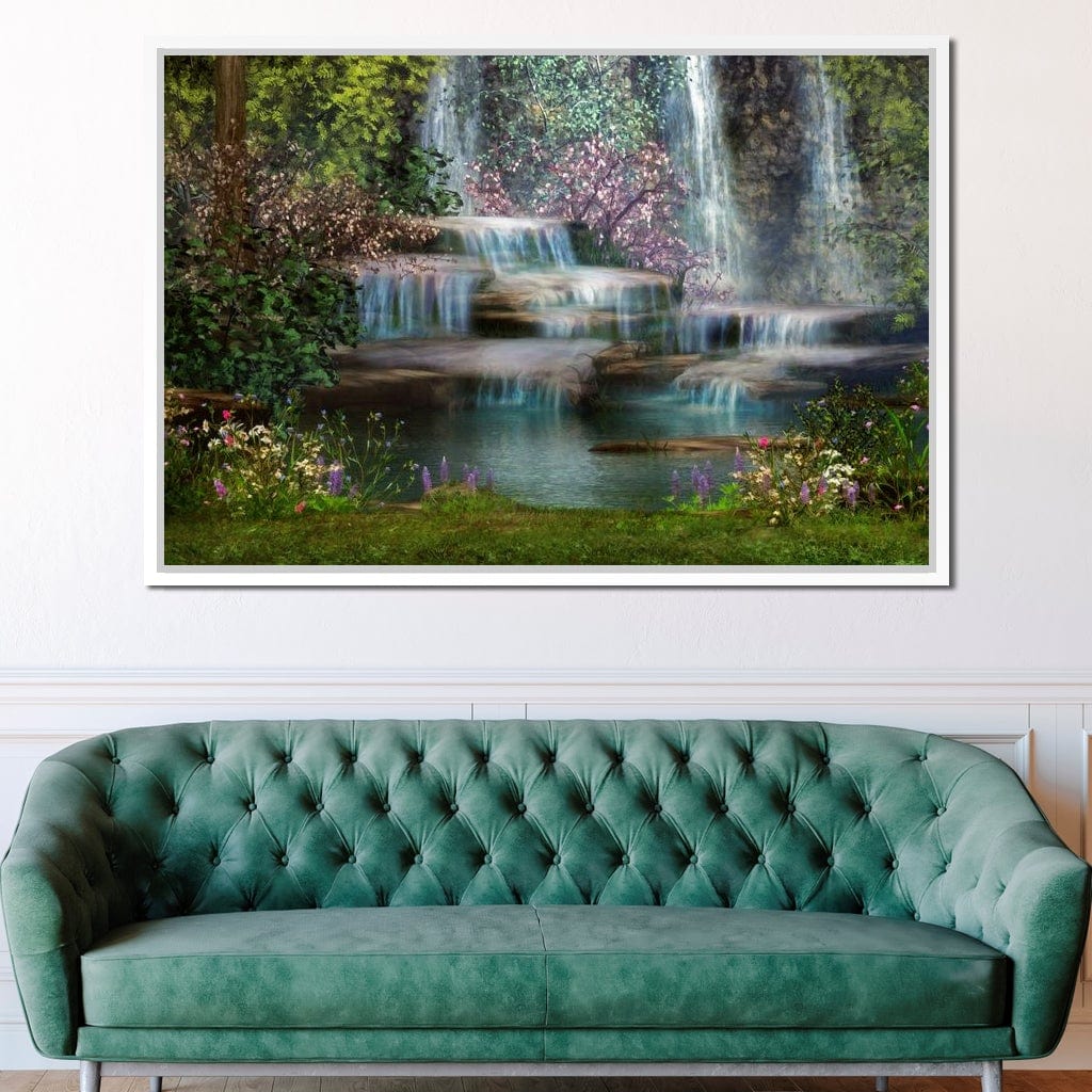 Fairy Cascade Canvas Wall Art