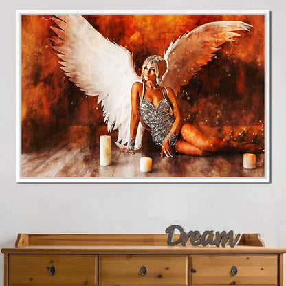 Angel Wings - Mateo Canvas Wall Art