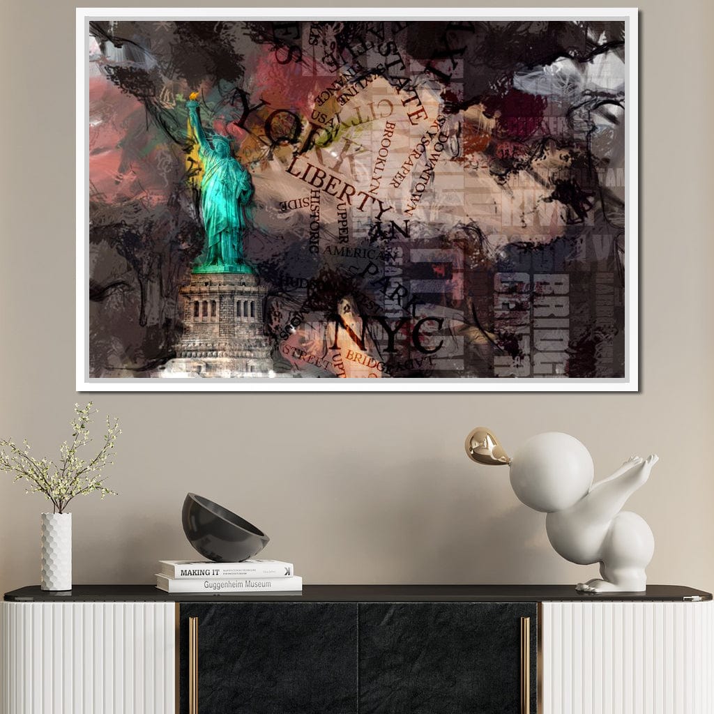 The Statue of Liberty Canvas Wall Art