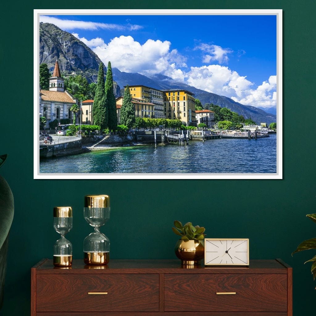 Lago di Como Italy Canvas Wall Art