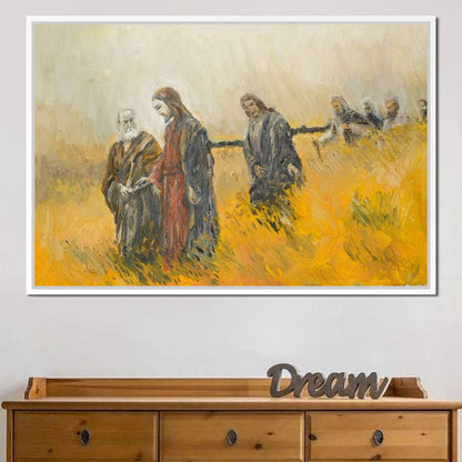 Religious Scene Canvas Wall Art