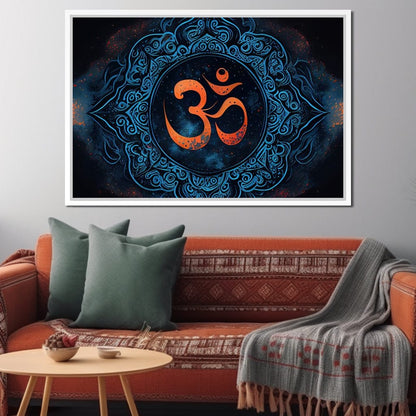 Om Mantra Canvas Wall Art