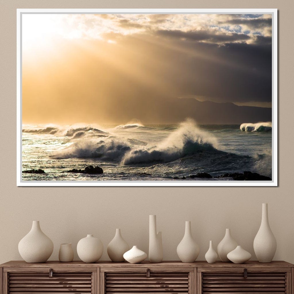Light in Darkness Canvas Wall Art