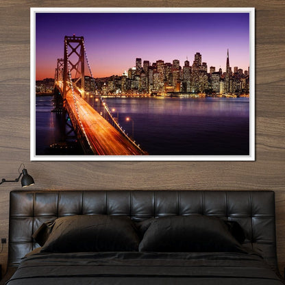 Bay Bridge Canvas Wall Art