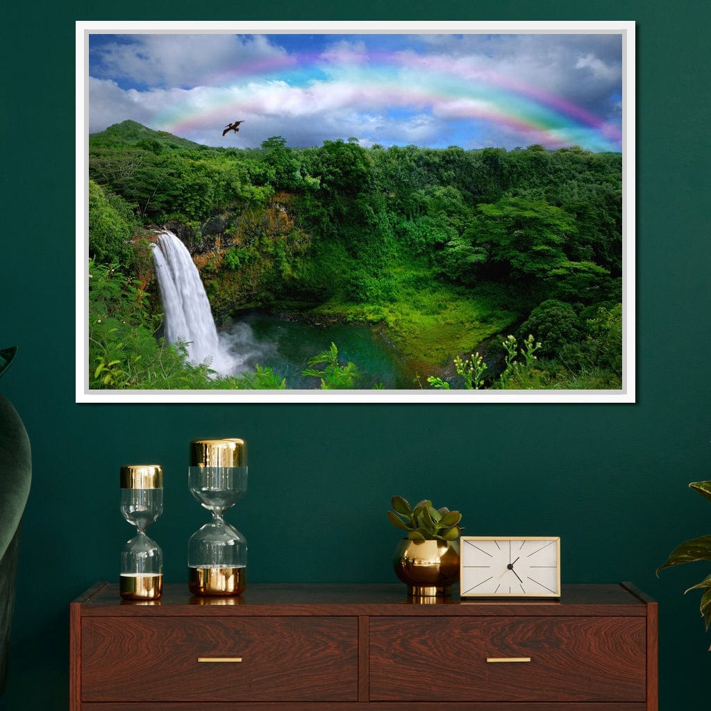 Hawaiian Jungle Canvas Wall Art