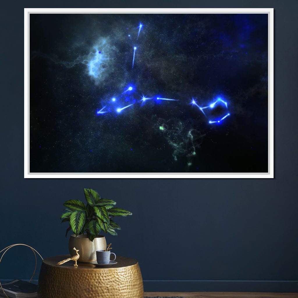 Pisces Canvas Wall Art