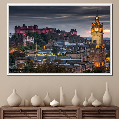 Edinburgh Castle Canvas Wall Art