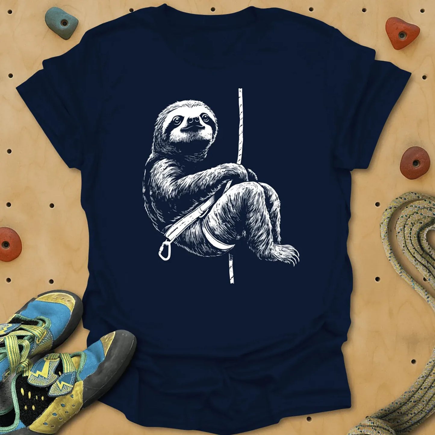 Sloth Climb Tee - Navy